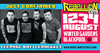Teenage Bottlerocket - Rebellion Festival, Blackpool 4.8.19